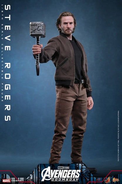 STEVE ROGERS AVENGERS DOOMSDAY MOVIE MASTERPIECE 1/6 31 CM HOT TOYS