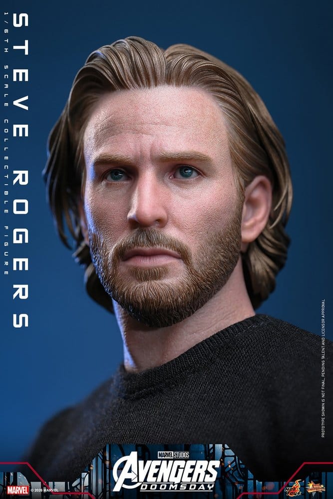 STEVE ROGERS AVENGERS DOOMSDAY MOVIE MASTERPIECE 1/6 31 CM HOT TOYS