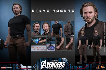 STEVE ROGERS AVENGERS DOOMSDAY MOVIE MASTERPIECE 1/6 31 CM HOT TOYS