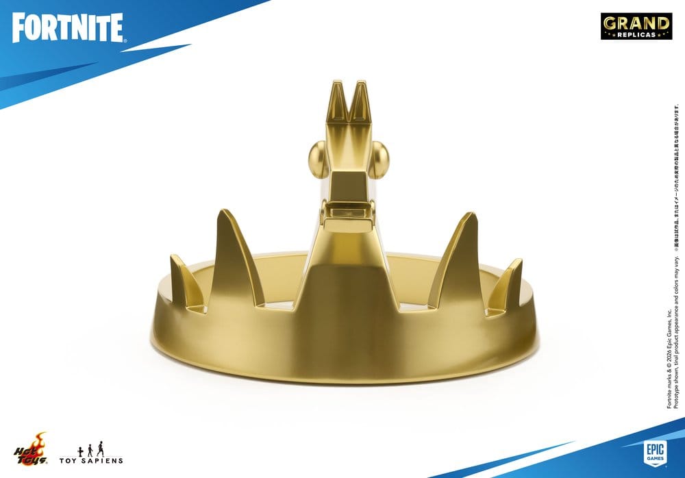 FORTNITE VICTORY CROWN RÉPLICA 1/1 GRAND REPLICAS HOT TOYS 36CM