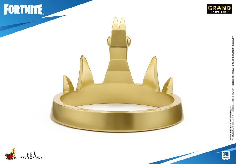 FORTNITE VICTORY CROWN RÉPLICA 1/1 GRAND REPLICAS HOT TOYS 36CM