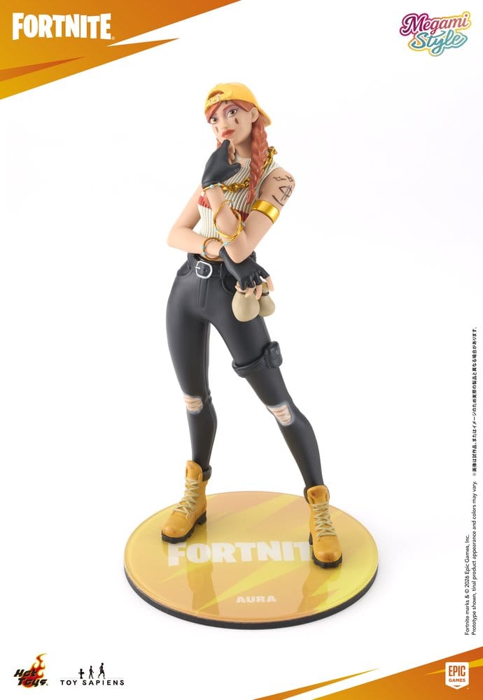 AURA FORTNITE FIGURA 1/9 MEGAMI STYLE HOT TOYS 22CM