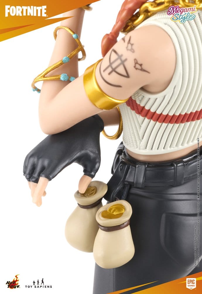 AURA FORTNITE FIGURA 1/9 MEGAMI STYLE HOT TOYS 22CM