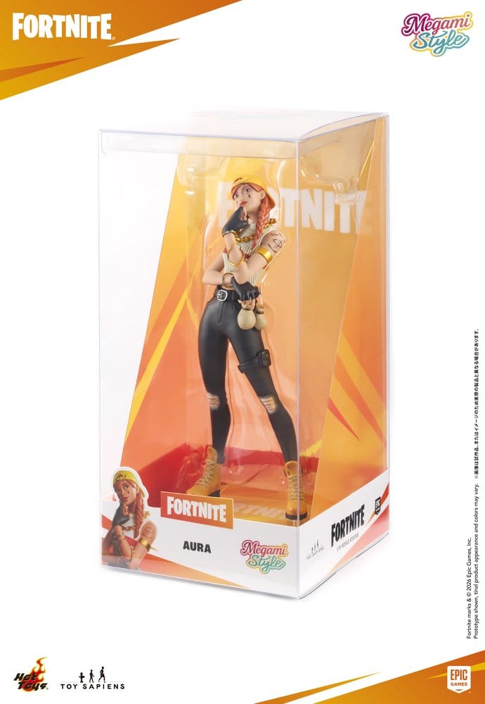 AURA FORTNITE FIGURA 1/9 MEGAMI STYLE HOT TOYS 22CM
