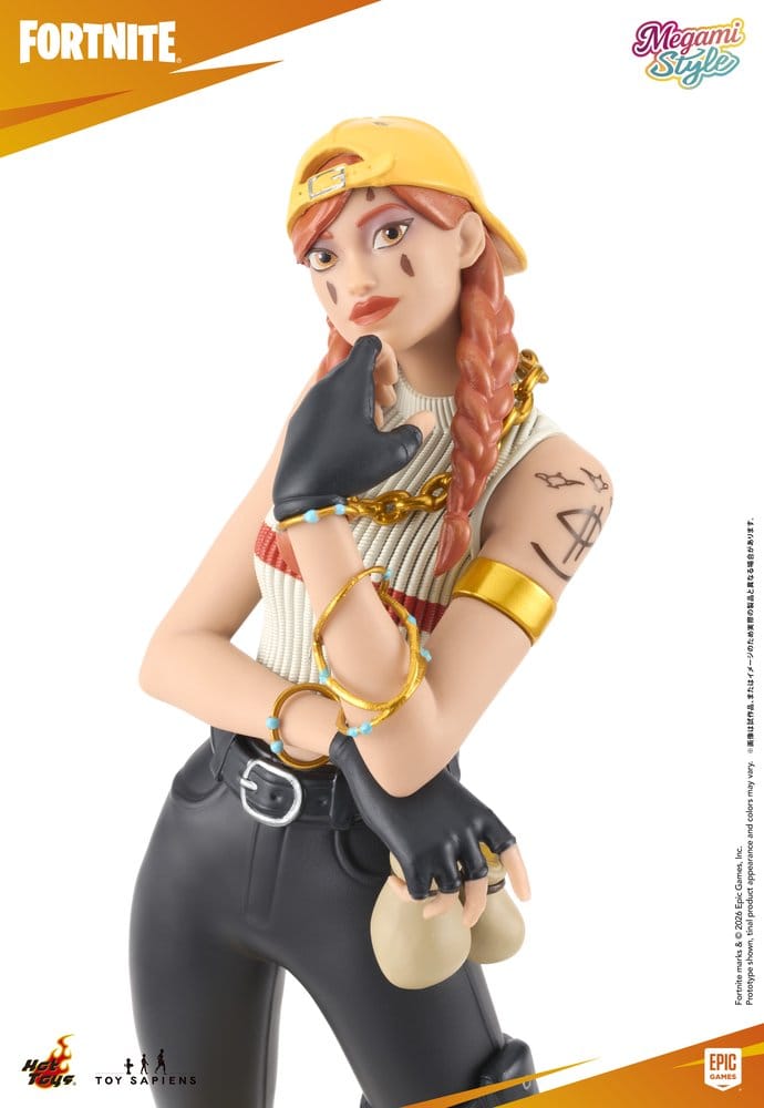 AURA FORTNITE FIGURA 1/9 MEGAMI STYLE HOT TOYS 22CM