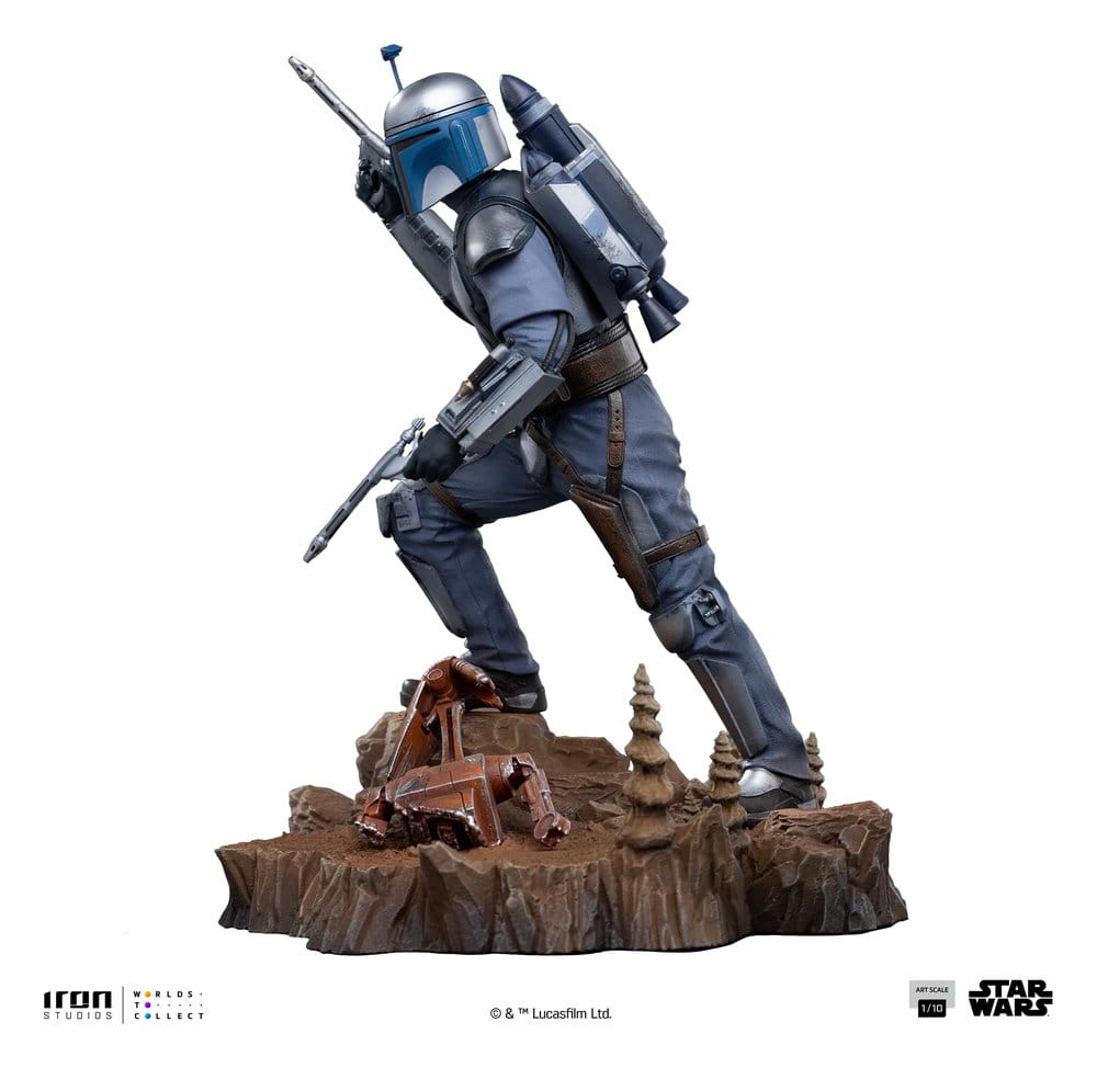 JANGO FETT STAR WARS ART SCALE 1/10 21 CM IRON STUDIOS
