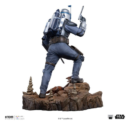 JANGO FETT STAR WARS ART SCALE 1/10 21 CM IRON STUDIOS