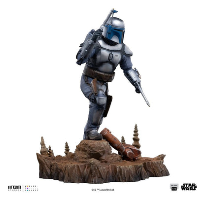 JANGO FETT STAR WARS ART SCALE 1/10 21 CM IRON STUDIOS