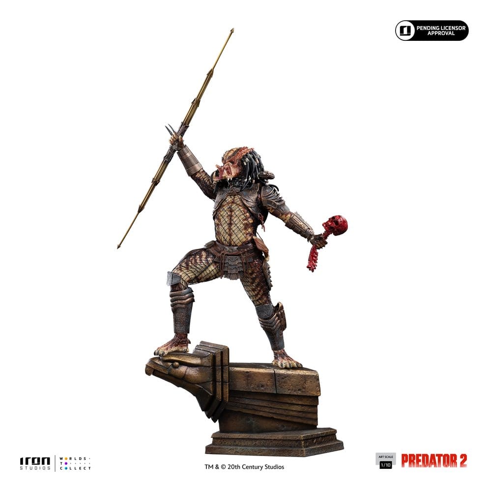 CITY HUNTER PREDATOR 2 ART SCALE 1/10 43 CM IRON STUDIOS