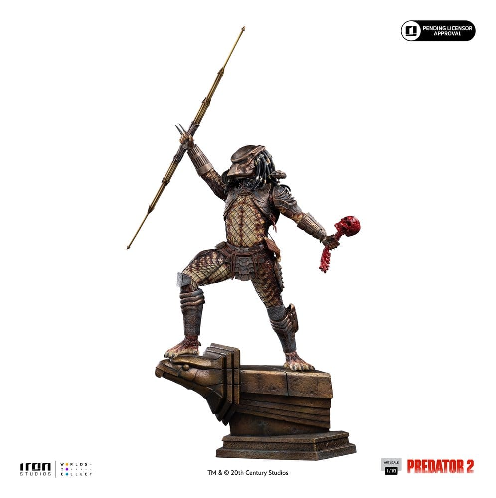 CITY HUNTER PREDATOR 2 ART SCALE 1/10 43 CM IRON STUDIOS