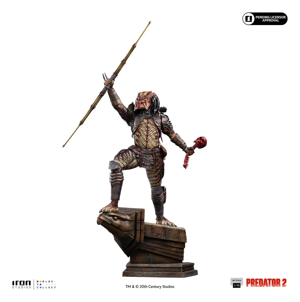 CITY HUNTER PREDATOR 2 ART SCALE 1/10 43 CM IRON STUDIOS
