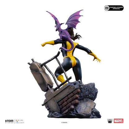 KITTY PRYDE & LOCKHEED X-MEN COMICS BDS ART SCALE 1/10 24 CM IRON STUDIOS