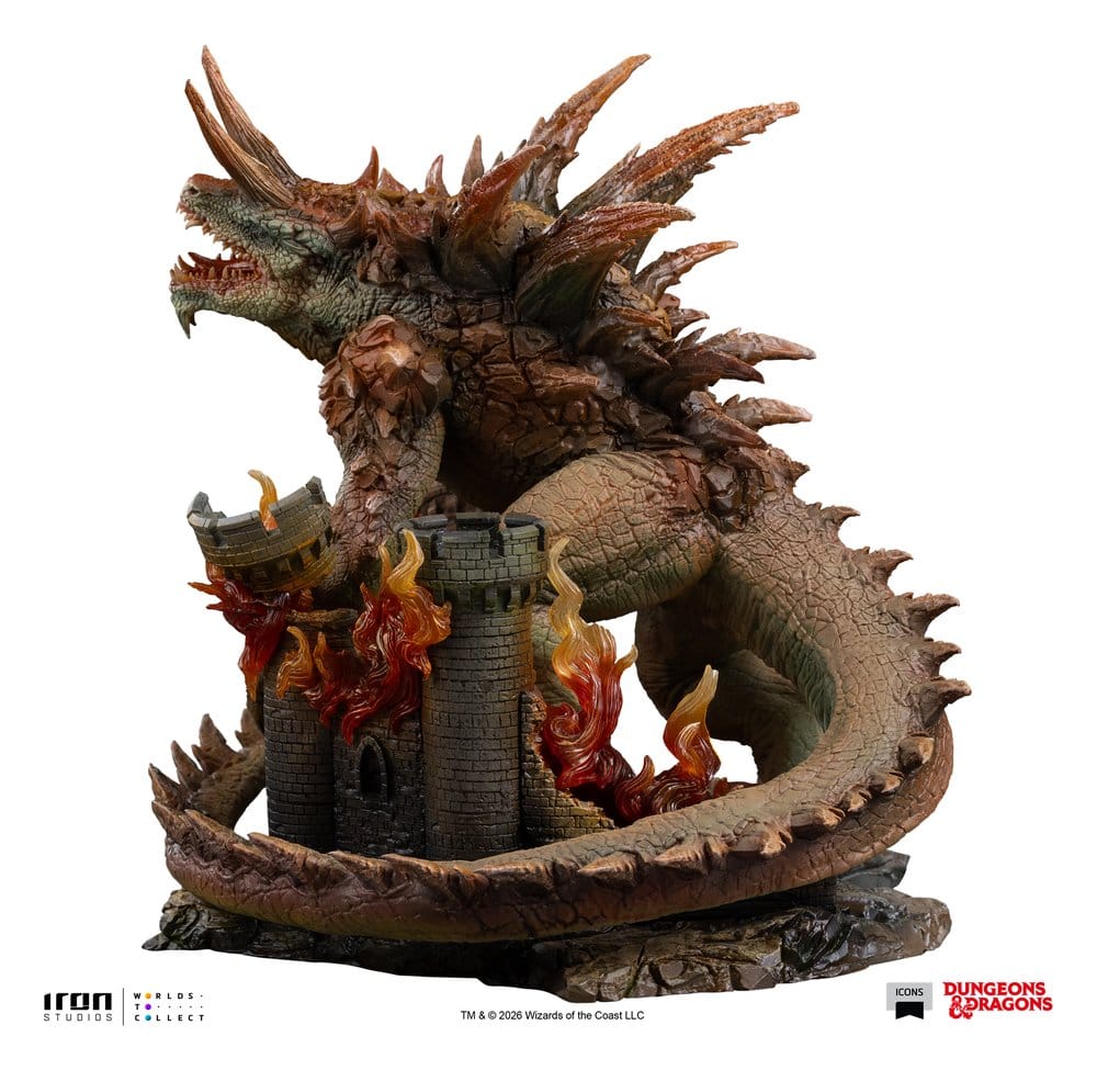 TARRASQUE DUNGEONS & DRAGONS ICONS ESTATUA 24 CM IRON STUDIOS