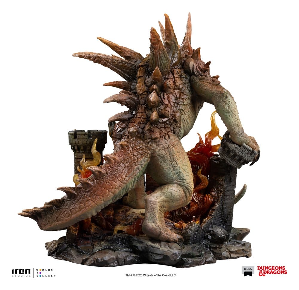 TARRASQUE DUNGEONS & DRAGONS ICONS ESTATUA 24 CM IRON STUDIOS