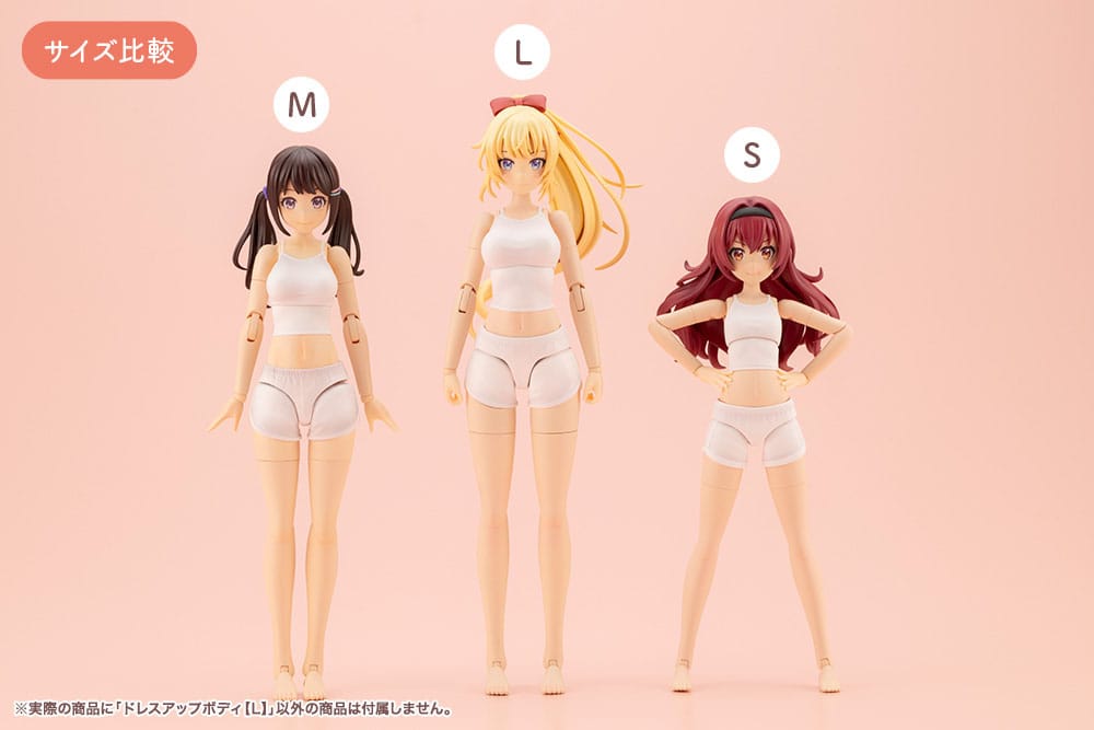 SOUSAI SHOJO TEIEN DRESS UP BODY SIZE L 1/10 KOTOBUKIYA