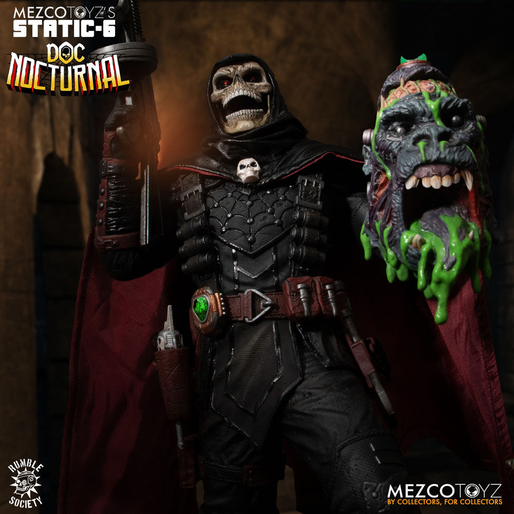 DOC NOCTURNAL RUMBLE SOCIETY ESTATUA 1/6 STATIC-6 38 CM MEZCO TOYZ