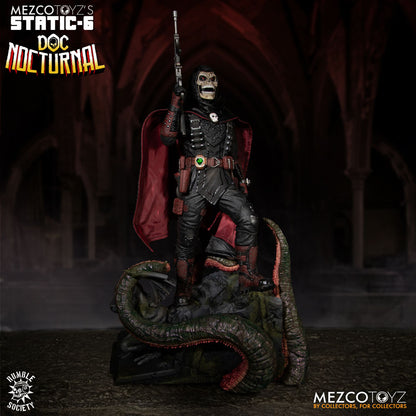DOC NOCTURNAL RUMBLE SOCIETY ESTATUA 1/6 STATIC-6 38 CM MEZCO TOYZ