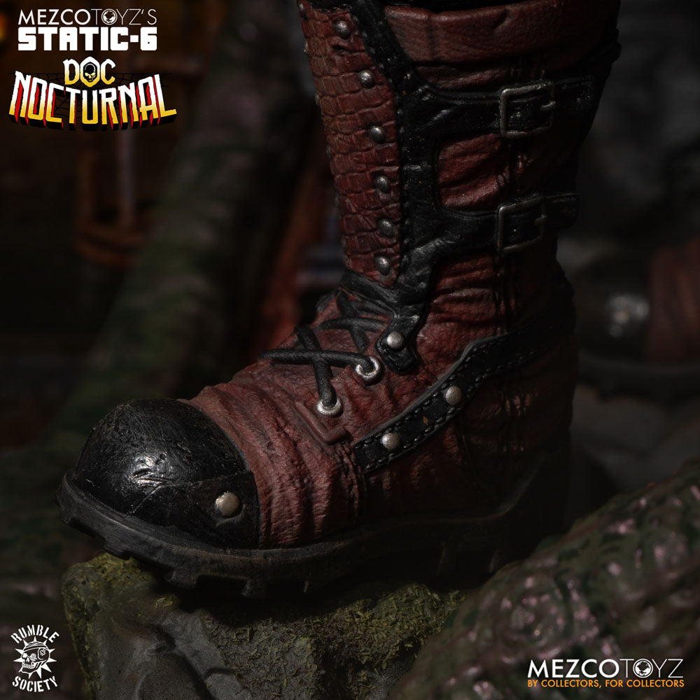 DOC NOCTURNAL RUMBLE SOCIETY ESTATUA 1/6 STATIC-6 38 CM MEZCO TOYZ