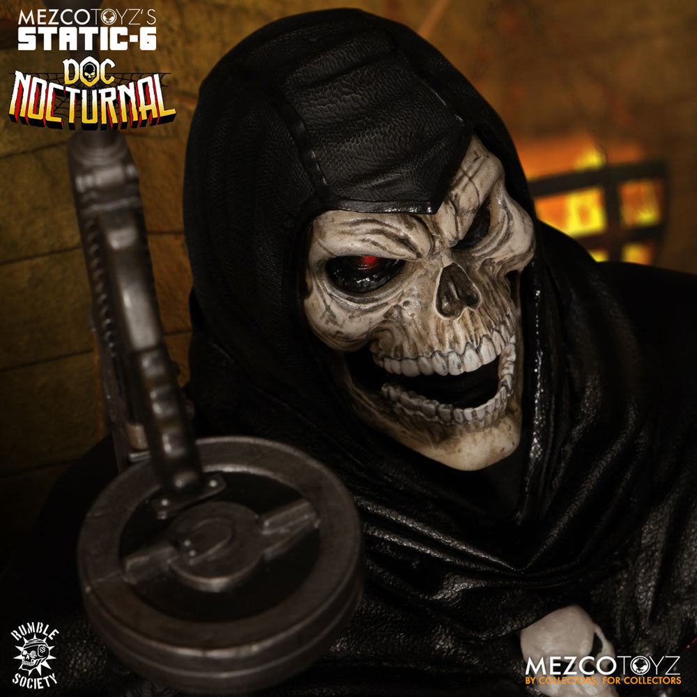 DOC NOCTURNAL RUMBLE SOCIETY ESTATUA 1/6 STATIC-6 38 CM MEZCO TOYZ