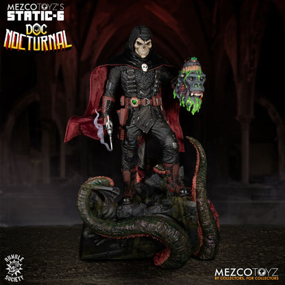 DOC NOCTURNAL RUMBLE SOCIETY ESTATUA 1/6 STATIC-6 38 CM MEZCO TOYZ