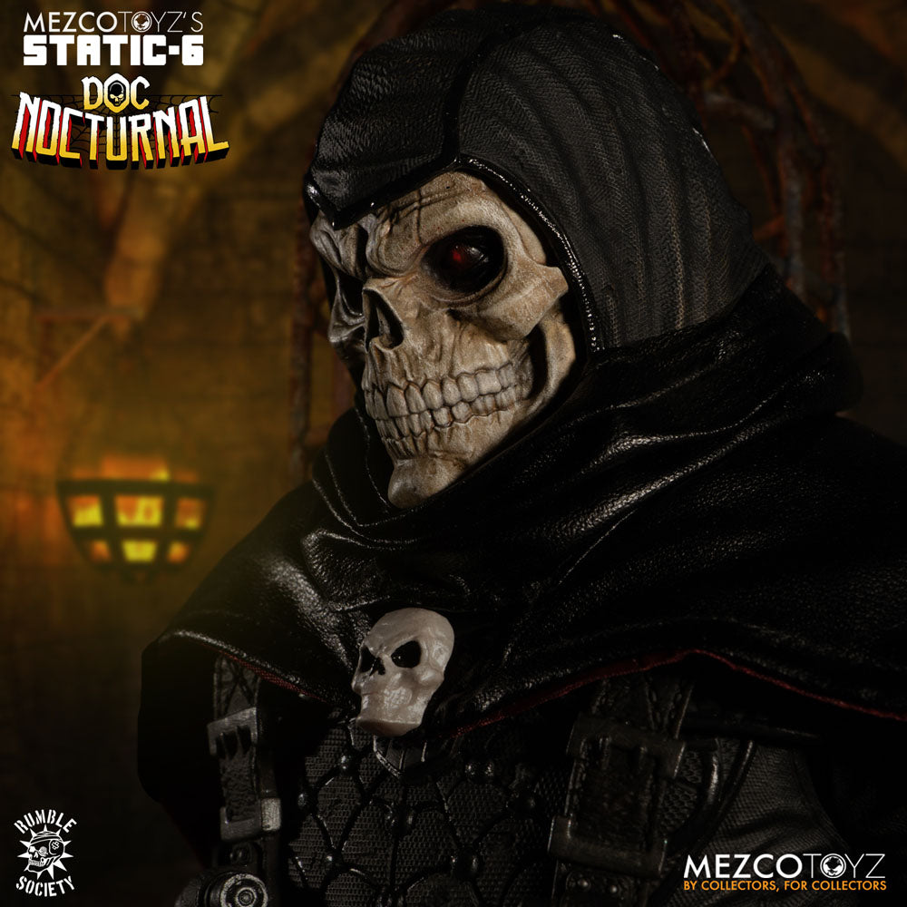 DOC NOCTURNAL RUMBLE SOCIETY ESTATUA 1/6 STATIC-6 38 CM MEZCO TOYZ