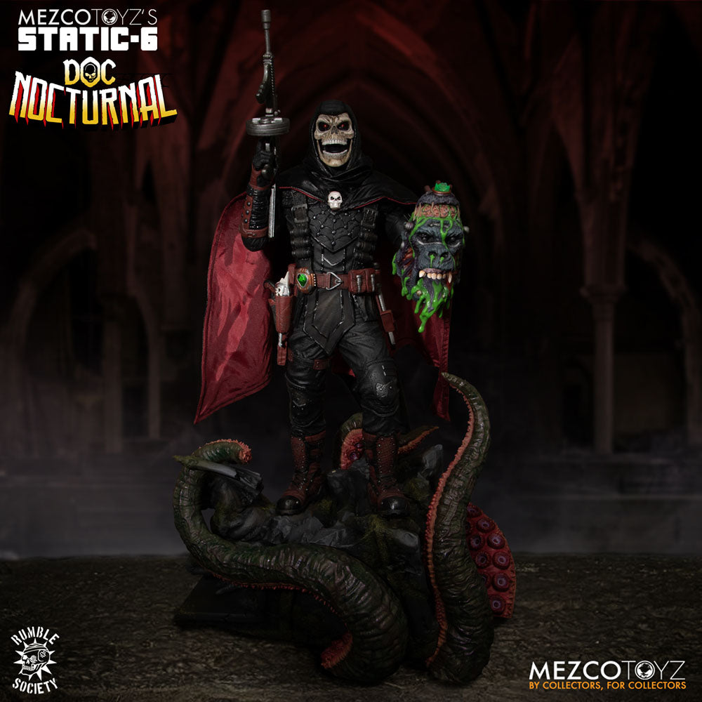 DOC NOCTURNAL RUMBLE SOCIETY ESTATUA 1/6 STATIC-6 38 CM MEZCO TOYZ