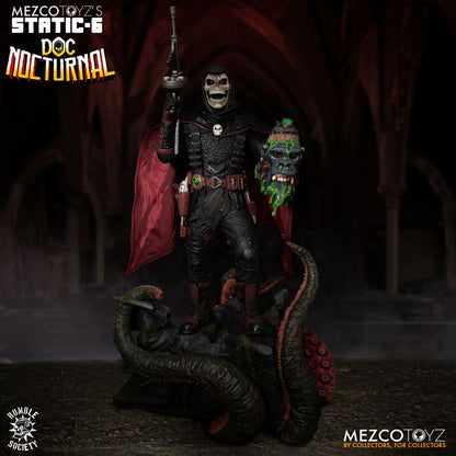 DOC NOCTURNAL RUMBLE SOCIETY ESTATUA 1/6 STATIC-6 38 CM MEZCO TOYZ