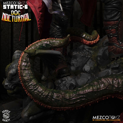 DOC NOCTURNAL RUMBLE SOCIETY ESTATUA 1/6 STATIC-6 38 CM MEZCO TOYZ