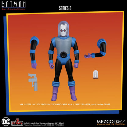 BATMAN THE ANIMATED SERIES 5 POINTS DELUXE BOX SET MEZCO TOYZ 9 CM