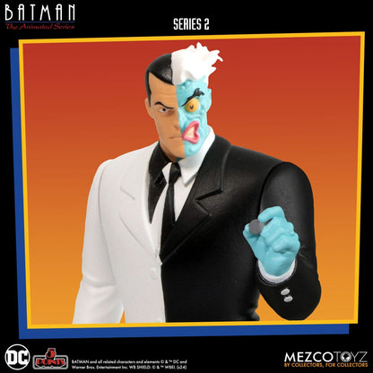 BATMAN THE ANIMATED SERIES 5 POINTS DELUXE BOX SET MEZCO TOYZ 9 CM