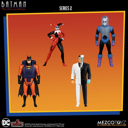 BATMAN THE ANIMATED SERIES 5 POINTS DELUXE BOX SET MEZCO TOYZ 9 CM