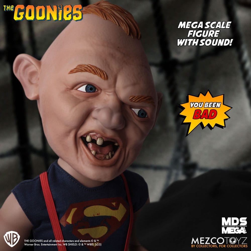 SLOTH LOS GOONIES MDS MEGA SCALE CON SONIDO 38 CM MEZCO TOYZ