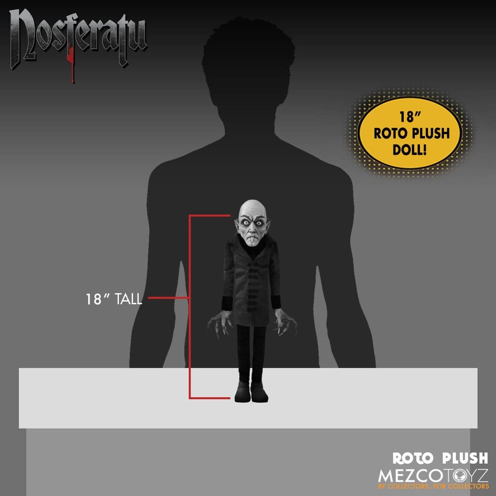 NOSFERATU PELUCHE MDS ROTO PLUSH 46 CM MEZCO TOYZ