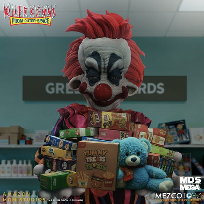 KILLER KLOWNS RUDY MDS MEGA SCALE 38 CM CON SONIDO MEZCO