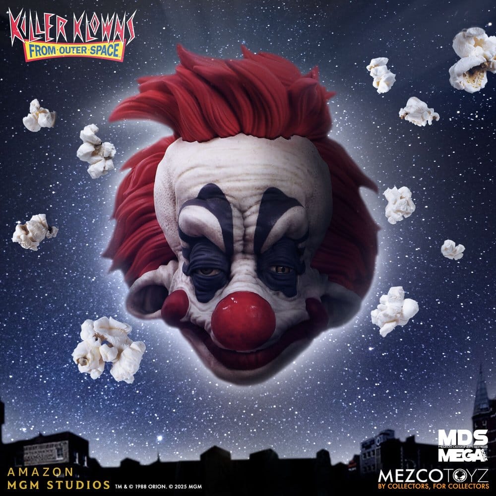 KILLER KLOWNS RUDY MDS MEGA SCALE 38 CM CON SONIDO MEZCO