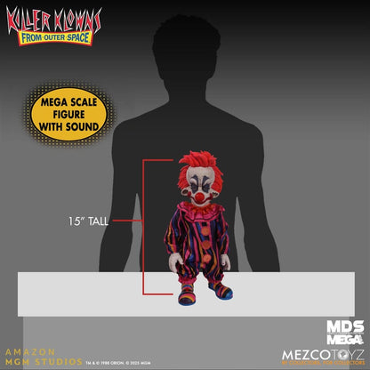 KILLER KLOWNS RUDY MDS MEGA SCALE 38 CM CON SONIDO MEZCO