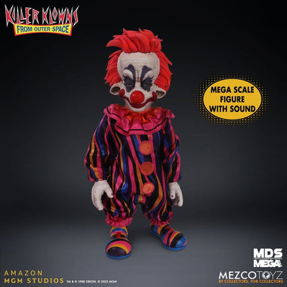 KILLER KLOWNS RUDY MDS MEGA SCALE 38 CM CON SONIDO MEZCO