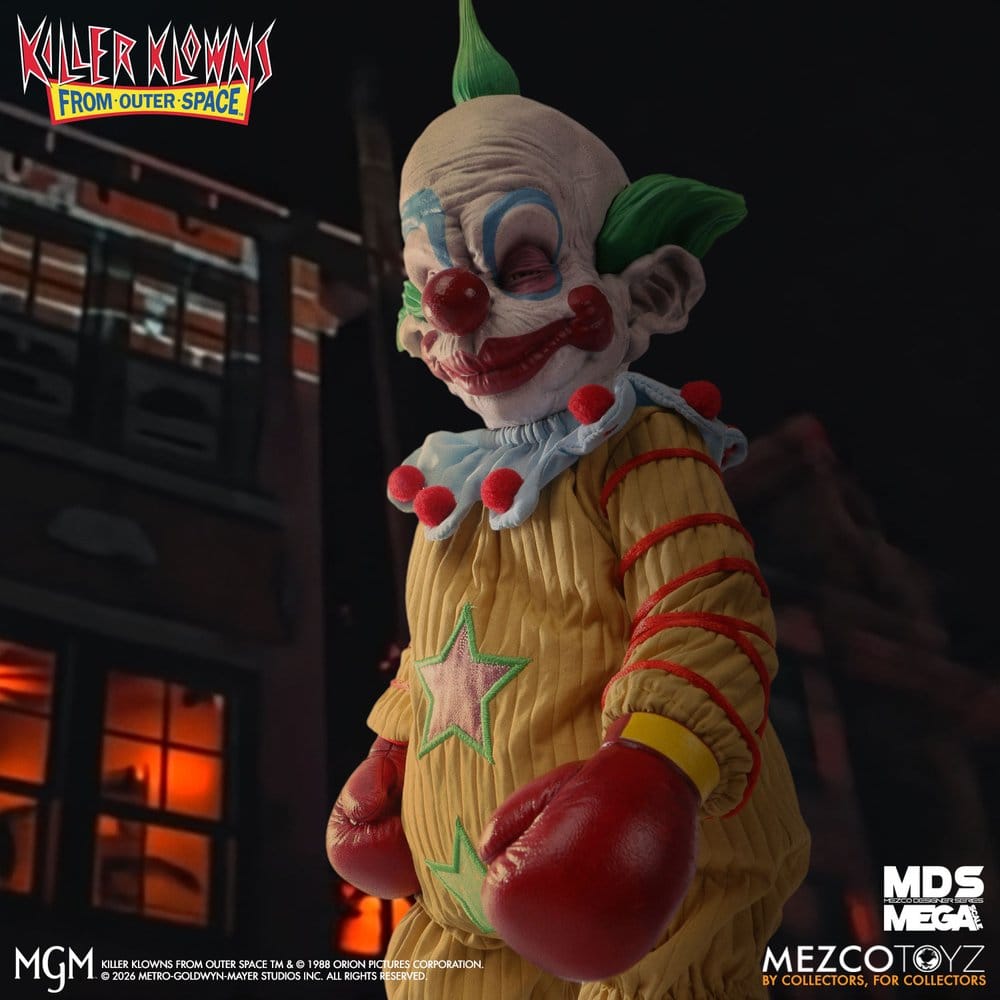 KILLER KLOWNS SHORTY MDS MEGA SCALE 38 CM CON SONIDO MEZCO