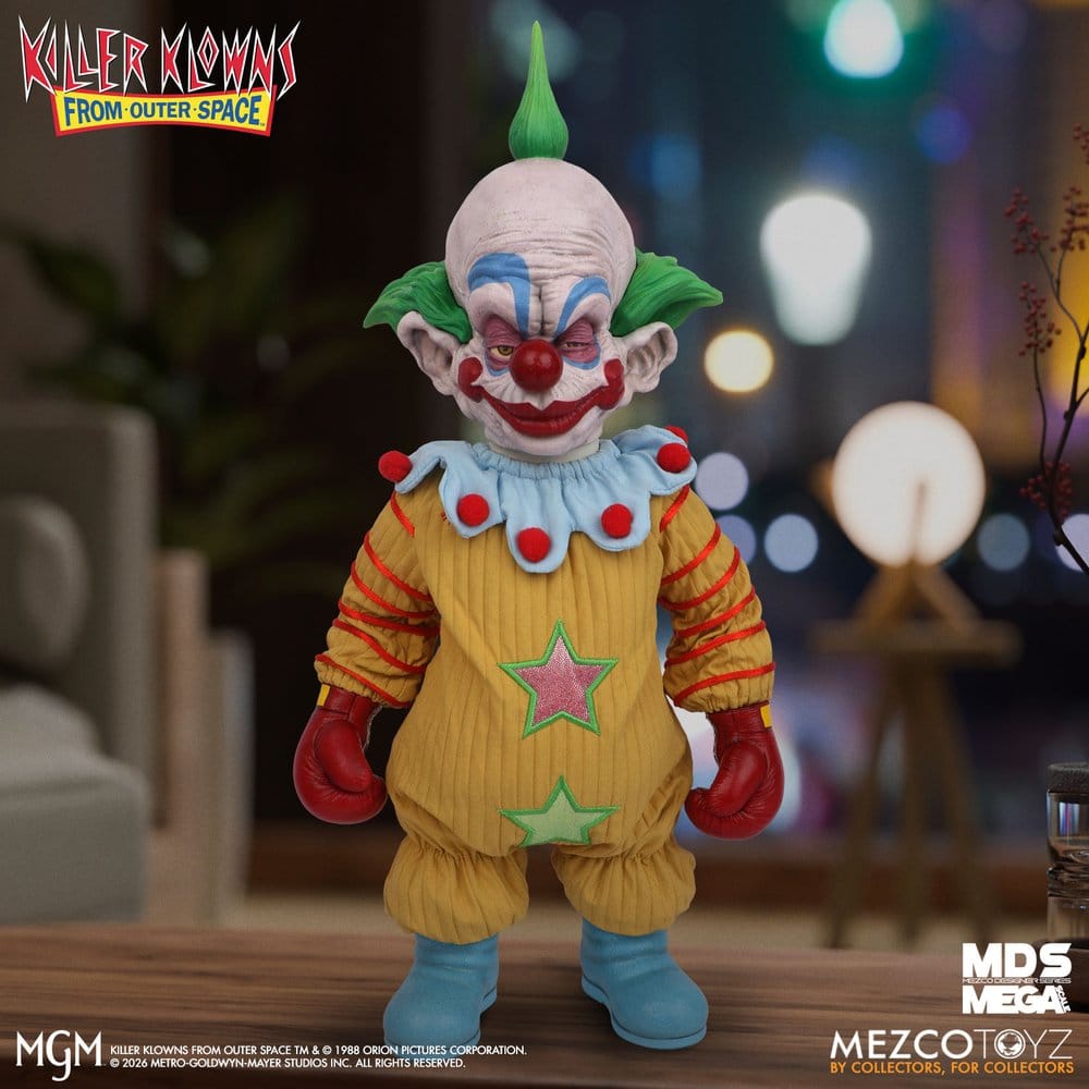 KILLER KLOWNS SHORTY MDS MEGA SCALE 38 CM CON SONIDO MEZCO