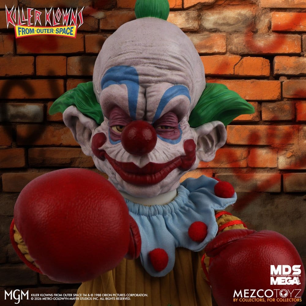 KILLER KLOWNS SHORTY MDS MEGA SCALE 38 CM CON SONIDO MEZCO