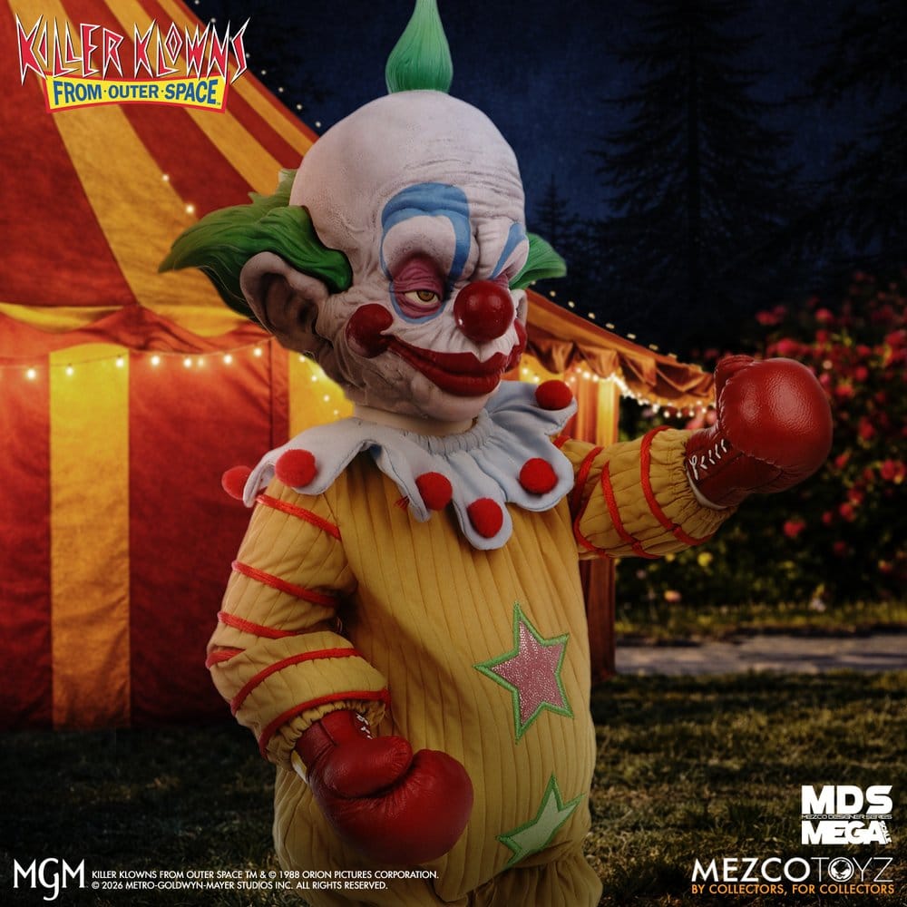 KILLER KLOWNS SHORTY MDS MEGA SCALE 38 CM CON SONIDO MEZCO