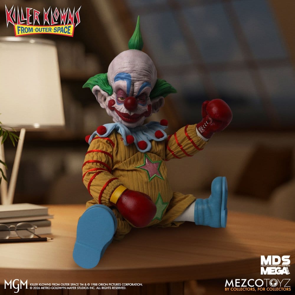 KILLER KLOWNS SHORTY MDS MEGA SCALE 38 CM CON SONIDO MEZCO