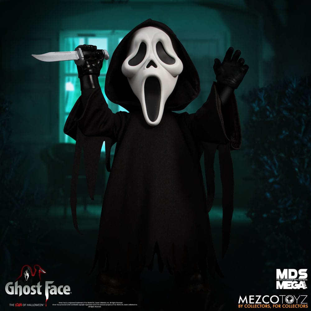 GHOST FACE MDS MEGA SCALE MEZCO TOYZ 38 CM