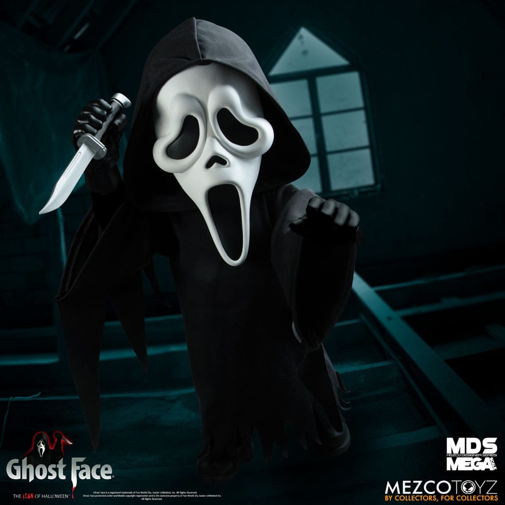 GHOST FACE MDS MEGA SCALE MEZCO TOYZ 38 CM