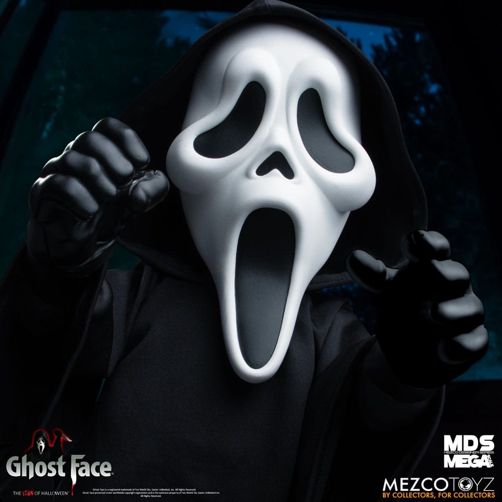 GHOST FACE MDS MEGA SCALE MEZCO TOYZ 38 CM