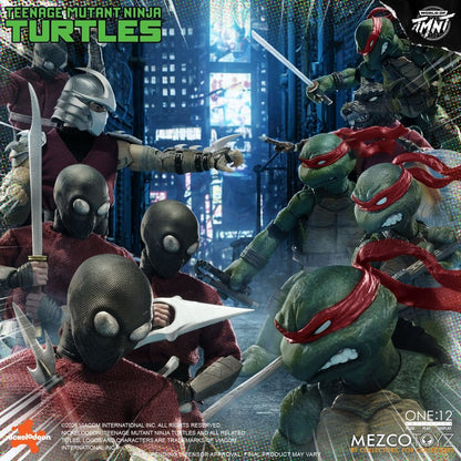 TORTUGAS NINJA ONE:12 COLLECTIVE BOX SET 1/12 MEZCO TOYZ 17 CM