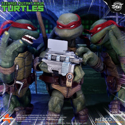 TORTUGAS NINJA ONE:12 COLLECTIVE BOX SET 1/12 MEZCO TOYZ 17 CM