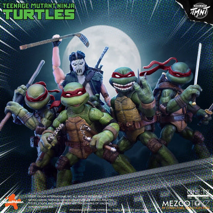 TORTUGAS NINJA ONE:12 COLLECTIVE BOX SET 1/12 MEZCO TOYZ 17 CM
