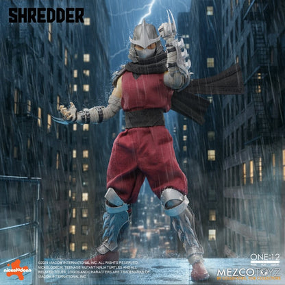SHREDDER TORTUGAS NINJA FIGURA 1/12 ONE:12 COLLECTIVE 17 CM MEZCO TOYZ