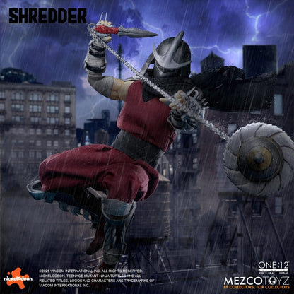 SHREDDER TORTUGAS NINJA FIGURA 1/12 ONE:12 COLLECTIVE 17 CM MEZCO TOYZ